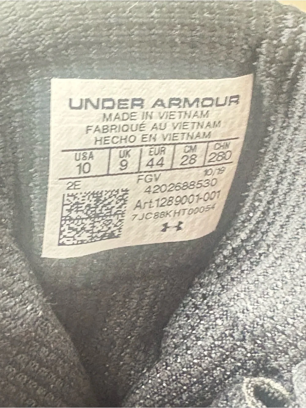 Under Armour Men’s Stellar Tactical Boots Size 10